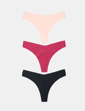 Perizoma senza cuciture 3 pack - multicolor