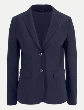 Blazer Kurz Einreiher Blau 40