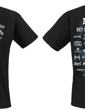T-Shirt - Metal Battle 2025 LineUp - S bis 4XL - für Männer - Größe XL - schwarz - EMP exklusives Merchandise! - Männer - male