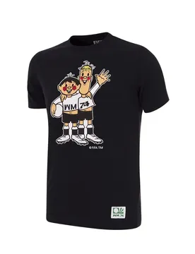Kinder T-Shirt Copa Deutschland WM Mascot 1974 - Noir - unisex - Size: 10 ans