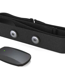 Bluetooth & ant+ Herzfrequenzsensor-Gürtel - Noir - unisex - Size: TU