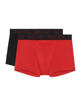 HOM Calzoncillo boxer navy / rojo