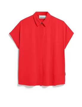 Blusa LARISAANA rosso M - Armedangels - FashionsVida