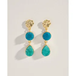 Pendientes de piedras