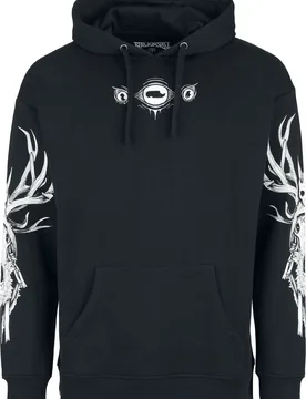Gothic Kapuzenpullover - Occult Horror - S bis XXL - für Männer - Größe M - schwarz - Männer - male - Black Blood by Gothicana - FashionsVida