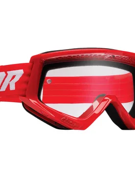 Occhiale Maschera Moto Cross Enduro COMBAT RACER Rosso taglia uni - THOR - FashionsVida