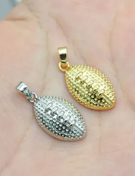 Pcs Pendant Rugby Charms Plated Copper Approx 10.9x24.5mm Jewelry Special Gift For Women - Aliexpress - FashionsVida