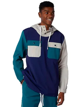 New - Athletics Clash Anorak - Jacke-Windbreaker - blau - Herren - Size: XL - Balance - FashionsVida