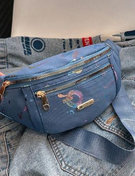 Bolso de cintura de moda para mujer, bolso bandolera cruzado, monedero metálico, bolso de pecho multifuncional para exteriores