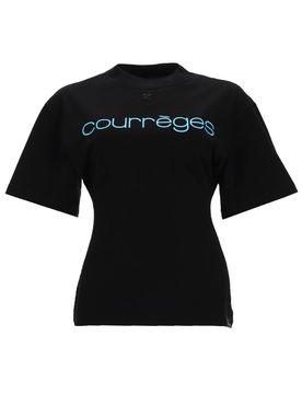 COURREGES Waisted Printed T-Shirt