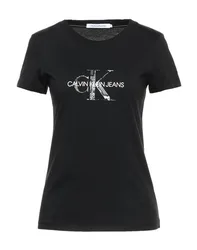 Calvin T-shirts Damen Schwarz XS Damen