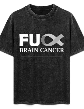 Brain Cancer Awareness Wear Grey Unisex T-Shirt Plus Size Basic Short Sleeve Top - Aliexpress - FashionsVida