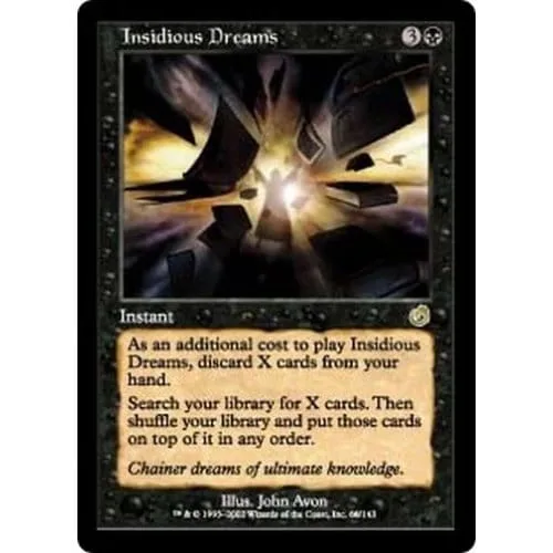 Insidious Dreams (foil) Torment - Magic: The Gathering - FashionsVida