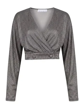 KAOS Top Damen Grau 34,36,38 Damen - Kaos - FashionsVida