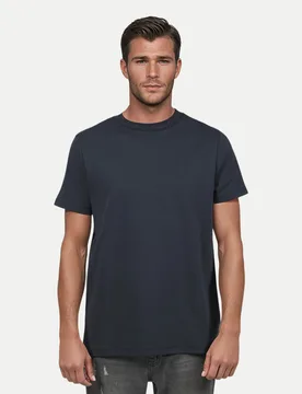 T-Shirt Unterragend Blau XL - Kleinigkeit - FashionsVida