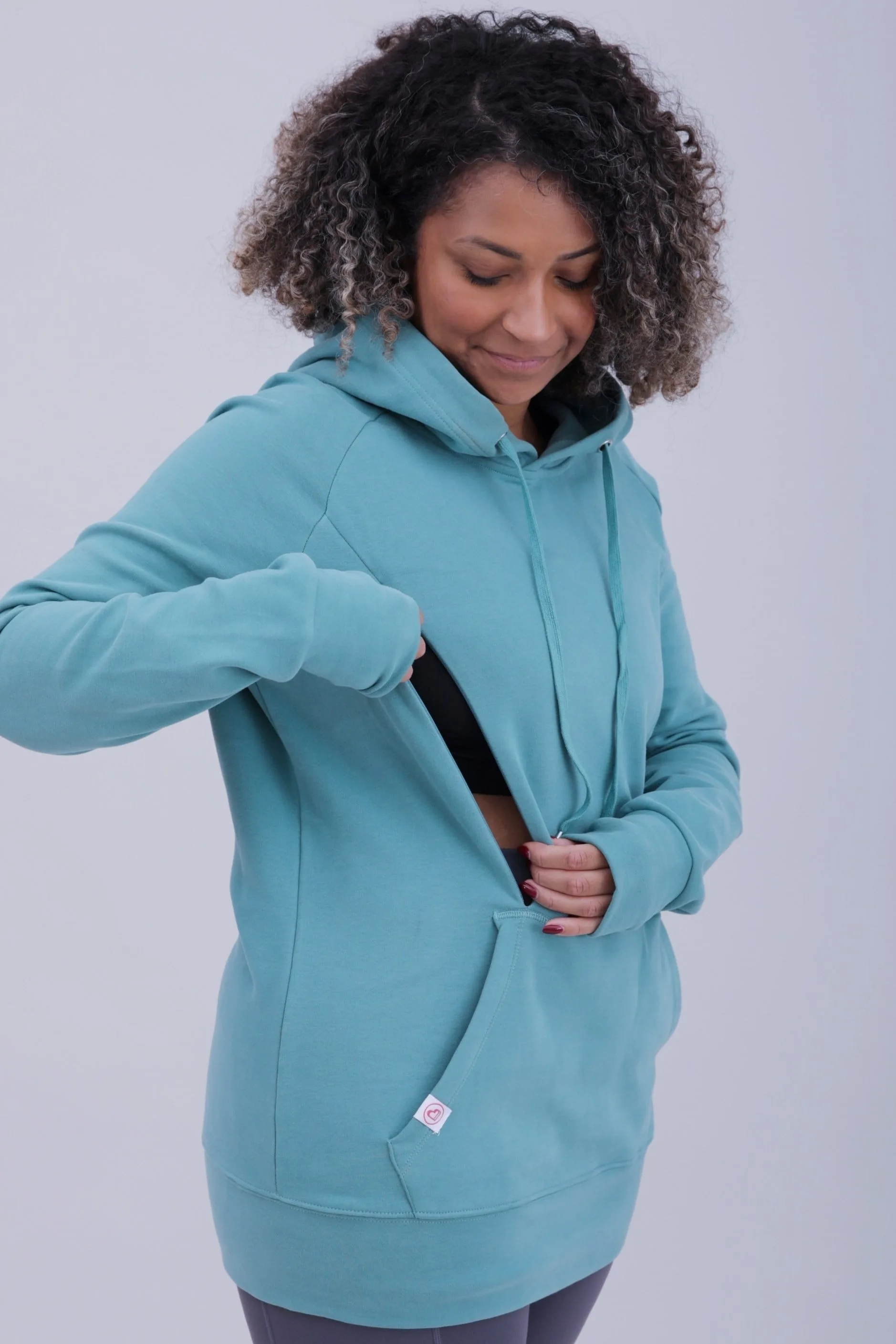 Womens Breastfeeding and Maternity Hoodie - - Size: XXL - ACTIVE - FashionsVida
