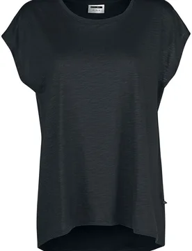 T-Shirt - NMMathilde Loose Long Top - XS bis M - für Damen - Größe S - schwarz - Frauen - female - Noisy may - FashionsVida