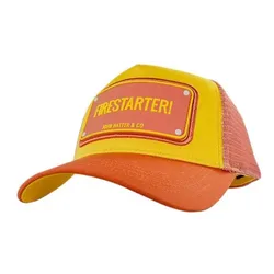 Casquette Rubber Firestarter! Orange / Yellow One Size unisex