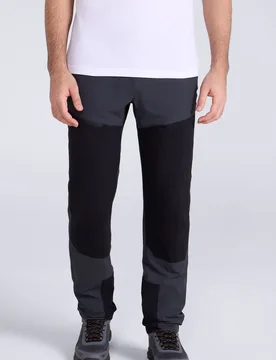 Trailhead Water-Resistant Pants - Black - Black - Size: W42 - Mountain Warehouse - FashionsVida