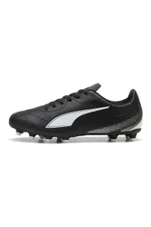 Scarpe da calcio nere con logo bianco Vitoria II FG/AG 44