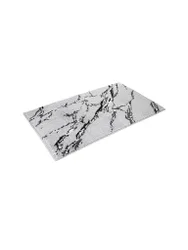 Badteppich MARBLE 60x100cm Light Grey hellgrau baby