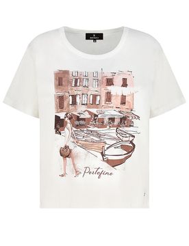 MONARI T-Shirt creme 38 damen