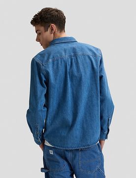 Workwear Relaxed No Pocket Button Down Shirt Edgar Größe XL male