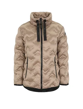 Giacca trapuntata beige 42 - Doris Streich - FashionsVida