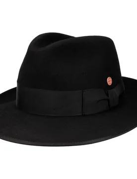 Atos Fedora Wool Hat by - black - Female - Size: L (58-59 cm) - Mayser - FashionsVida