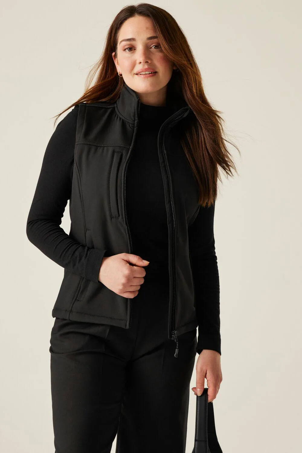Flux Softshell Bodywarmer - Black - Size: 16 - Regatta - FashionsVida