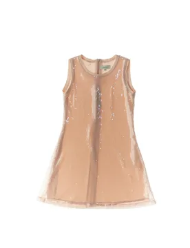 Abito con paillettes ROSA CHIARO 16 - Kocca - FashionsVida