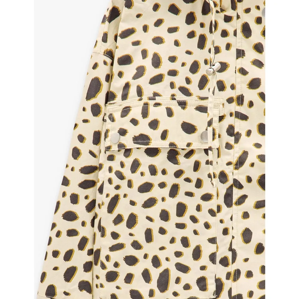 Chubasquero de mujer 100% algodón con estampado animal print - Parfois - FashionsVida