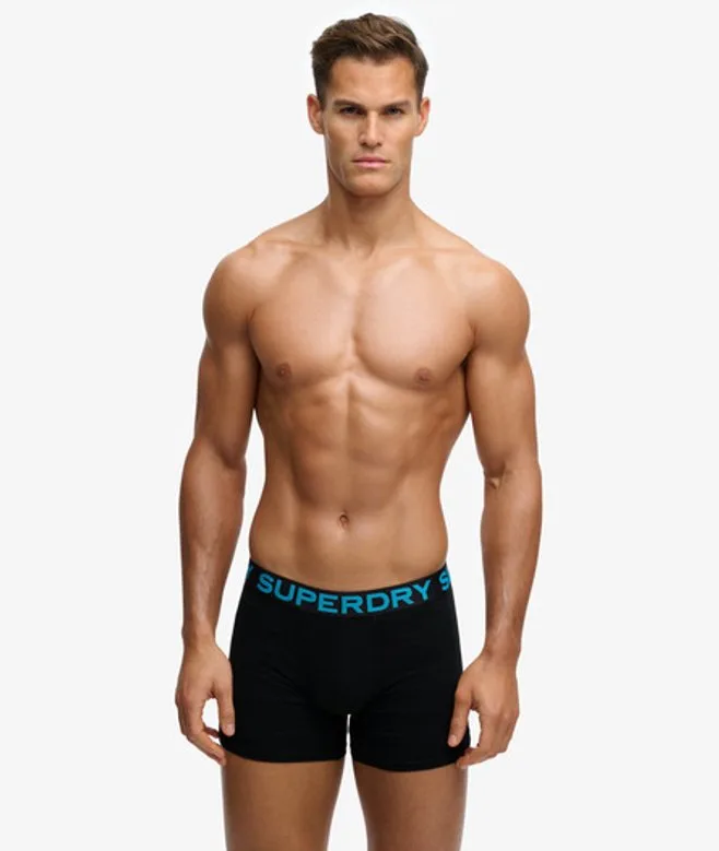 Superdry Herren Boxer Dreierpack Black - Größe: M - 39.99 - FashionsVida