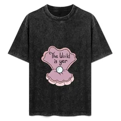 The Woild is Yer Erster T-Shirt Plus Size Basic Short Sleeve Top