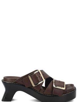 Loewe Ease Heel Slide Sandals 90
