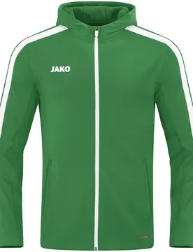 Kinder-Trainingsjacke mit Kapuze Power - Vert - unisex - Size: 11/12 ans