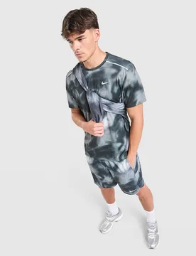Miler All Over Print T-Shirt - Herren, Schwarz - male - Size: XXL - Nike - FashionsVida