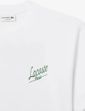 Camiseta de hombre con múltiples estampados - Lacoste - FashionsVida