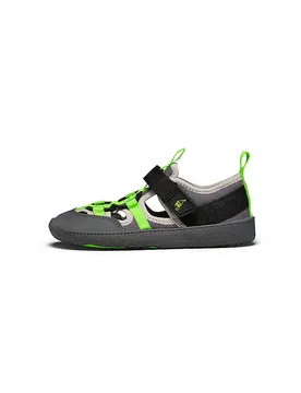Kinder Sandalen VEGAN ROUGHY Panther grau 28 baby - Affenzahn - FashionsVida