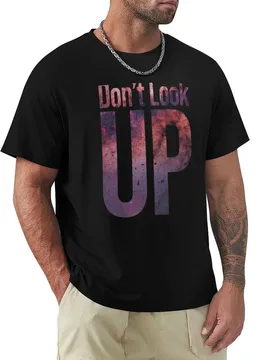 Don_t look up black T-Shirt Breathable Basic Cotton T-Shirt - Aliexpress - FashionsVida