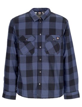 Camicia Imbottita Uomo Sherpa Lined Sacramento Navy Blue