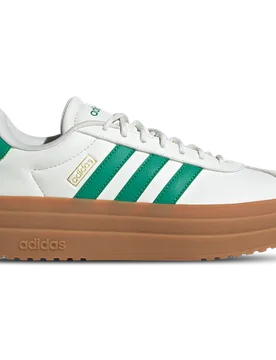 VL Court Women's Sneakers - White - Size 6 - Leather - White - Size: 6 - Adidas - FashionsVida