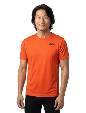 Maglietta A Maniche Corte Irateko Athleisure Orange Dk XL