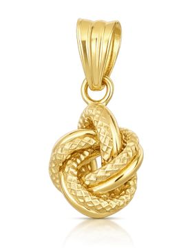 Ciondolo Nodo Oro Giallo GL102414