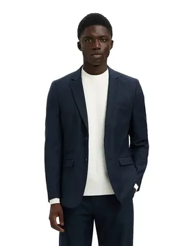 Blazer Neil Slim Fit Dark Navy / Check 46