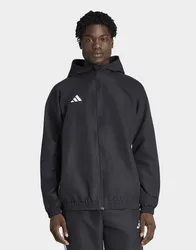 Mens FELPA CON CAPPUCCIO TIRO 26 ESSENTIALS WOVEN - Nero, nero nero Uomo taglia L