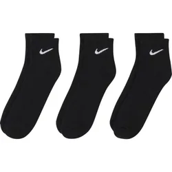 Golf Socken Everyday Cush Ankle 3er-Pack, schwarz xl