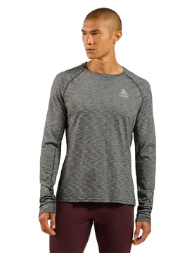 Maglietta A Maniche Lunghe X-alp Pw 115 Grey Melange 2XL