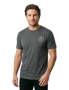 T-shirt à Manches Courtes Tentacles Premium Charcoal S