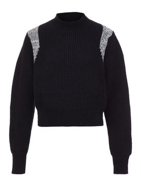 Libbi Jersey negro / blanco